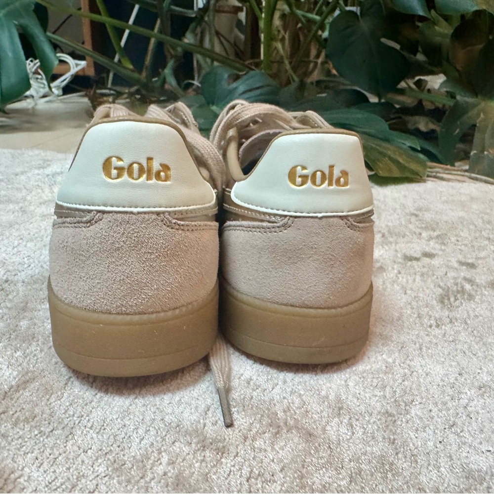Gola Women's Gold Sneakers (Viper Metallic) size 9 [RUN LARGE] - Picture 6 of 8